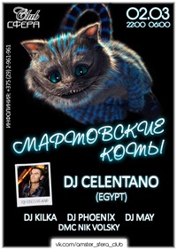 Вечеринка &laquo;МАРТОВСКИЕ КОТЫ&raquo;