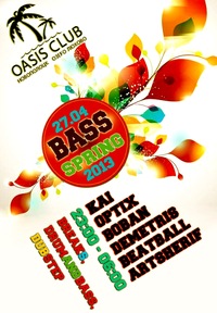 27.04 BASS SPRING @ OASIS CLUB